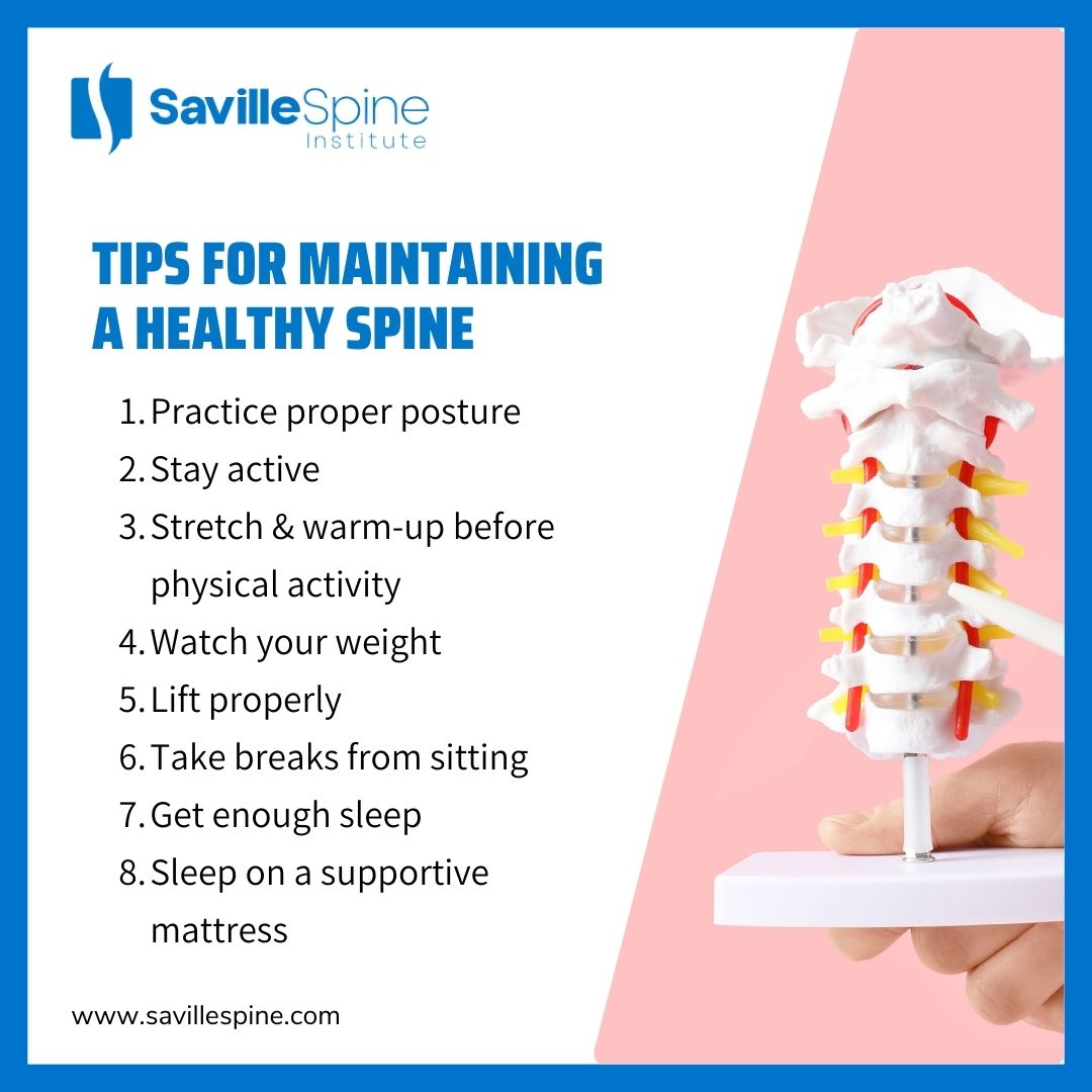 Maintaining a Healthy Spine: Tips for Prevention